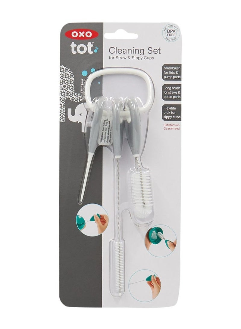 OXO Tot Cleaning Set For Straw & Sippy Cup